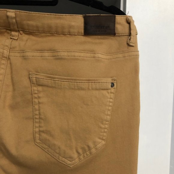 Zara Tan Colour Skinny Leg Jeans 34 inch waist - Picture 3 of 10